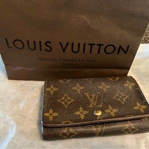 Louis Vuitton Brown Monogram Wallet